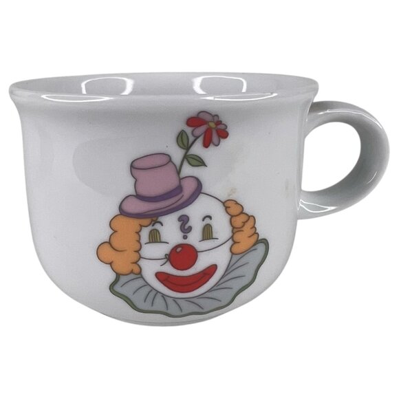 Vintage Eschenbach Bambolino Porcelain Childrens Mug Set With Elephant & Clown D - Picture 5 of 12